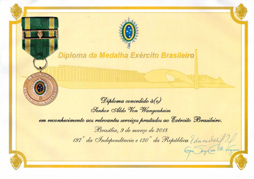 Diploma e Medalha