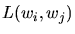 $w_{j}$