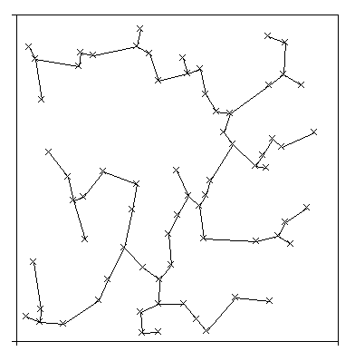 Minimum spanning tree for an astrocytoma